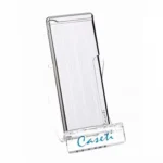 Зажигалка Caseti , турбо, супертонкая, хром
